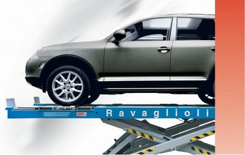 RAVAGLIOLI Elektrohidraulična škarasta dizalica sa ravnom platformom – Dizalice Ravaglioli