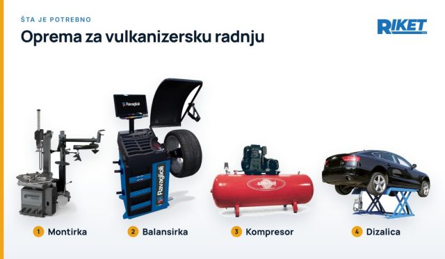 Oprema za vulkanizersku radnju: šta je potrebno i kako izabrati